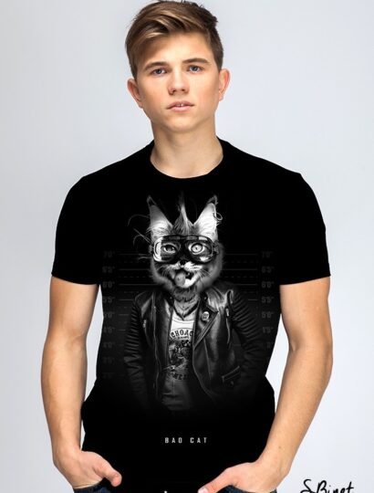 T-shirt Bad Cat