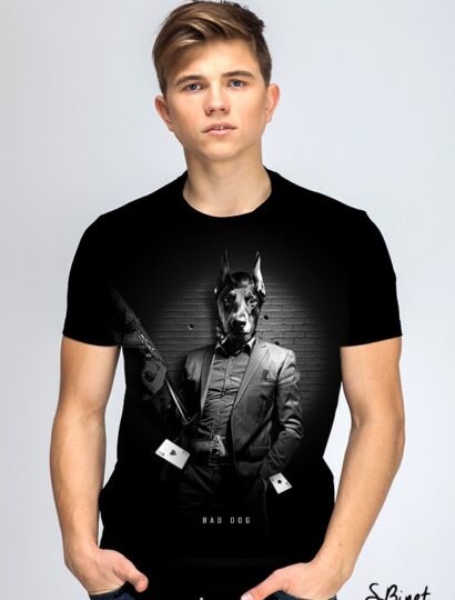 T-shirt Bad Dog