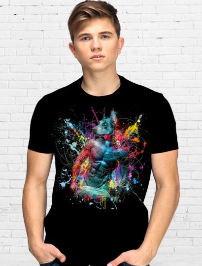 T-shirt Doberman Color