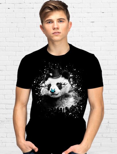 T-shirt Monkey Cigare Color