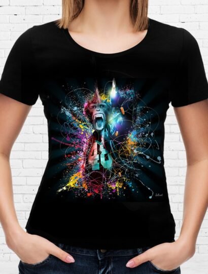 T-shirt Bad Monkey Color