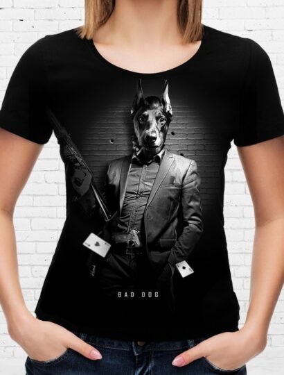 T-shirt Bad Dog