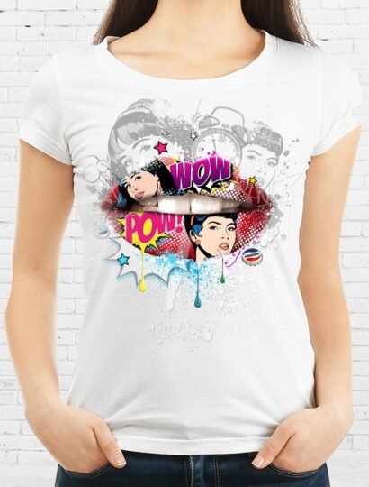 T-shirt Bouche Pop
