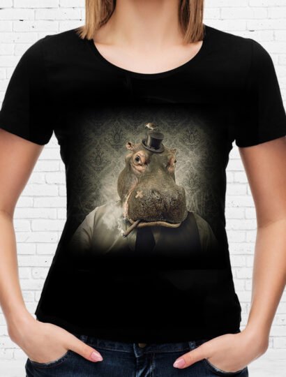 T-shirt Hippo