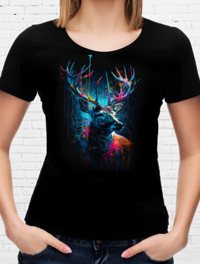 T-shirt Cerf color