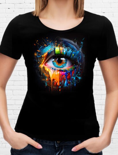 T-shirt Eye color