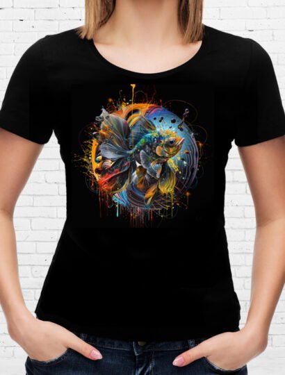 T-shirt Poisson