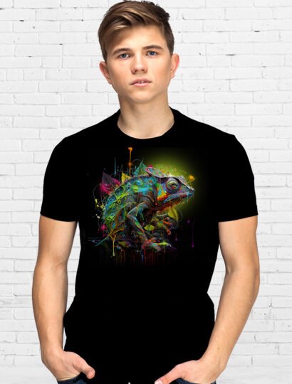 T-shirt Caméléon