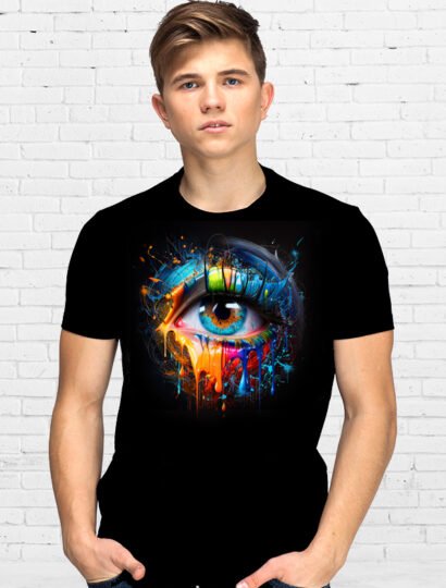 T-shirt Eye color