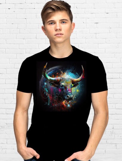 T-shirt Taureau color