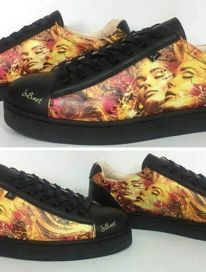 Basket "Femme orange"