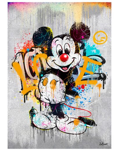 Tirage d’art "Mickey Pop" – Sylvain Binet