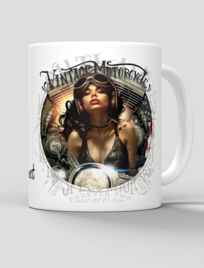 Mug Pinup Biker