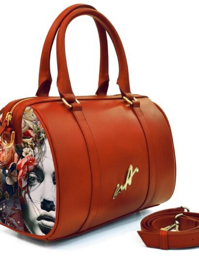 Sac Bowling " Femme fleurs"