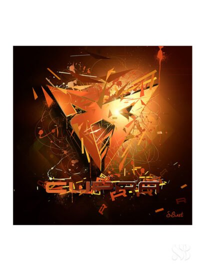 Tirage d’art "Logo Cupra" – Sylvain Binet