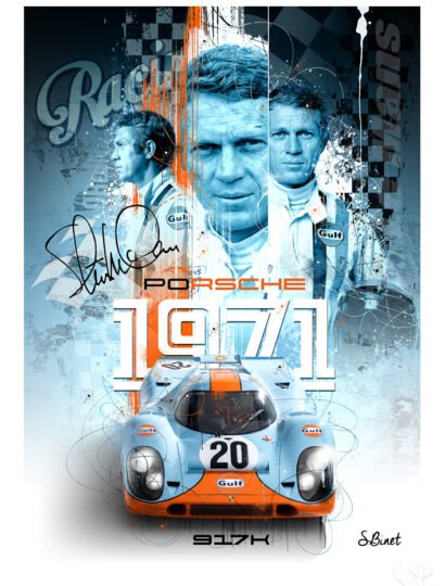 Tirage d’art "Porsche 917K" – Sylvain Binet