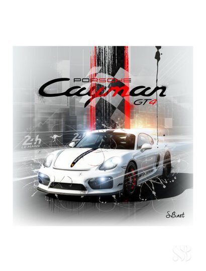 Tirage d’art "Abarth 500 1.4 Turbo" – Sylvain Binet