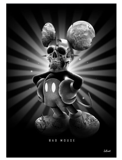 Tirage d’art "Bad Mouse" – Sylvain Binet