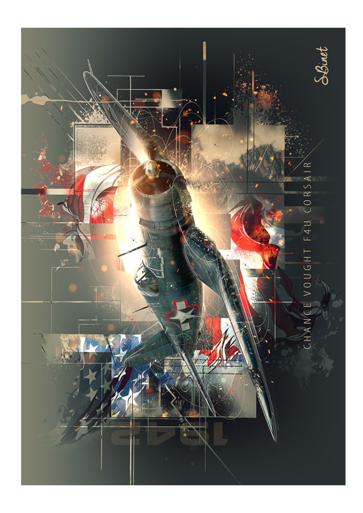 Tirage d’art "Corsair" – Sylvain Binet