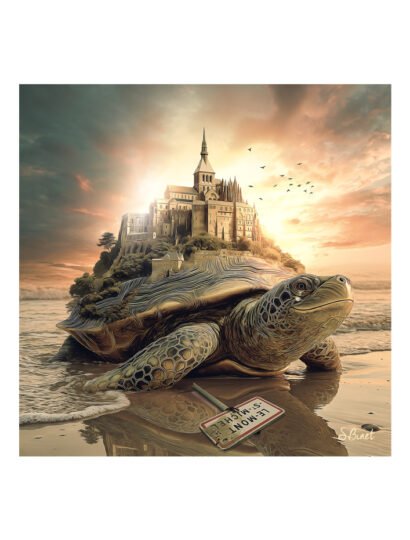 Tirage d’art "Le Mont Saint Michel" – Sylvain Binet