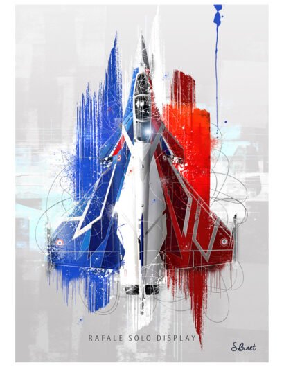 Tirage d’art "Rafale Solo Display" – Sylvain Binet