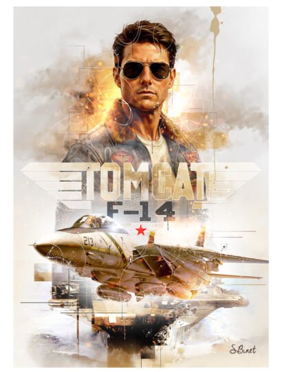 Tirage d’art "Tomcat F14" – Sylvain Binet