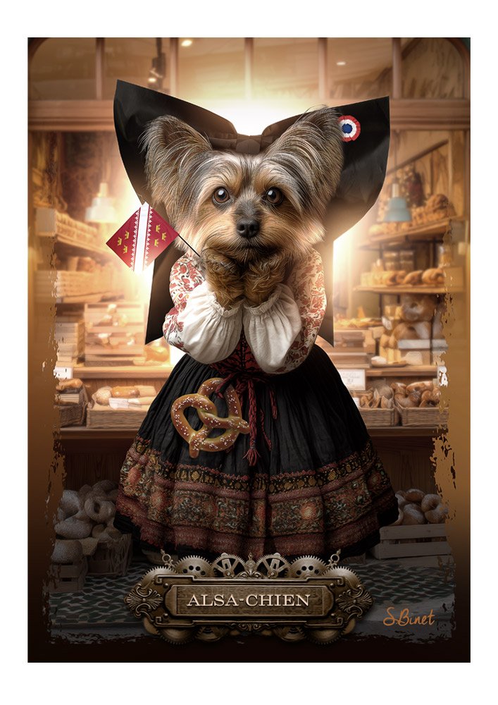 Tirage d’art "Alsa-chien" – Sylvain Binet
