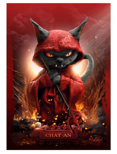 Tirage d’art "Chat-tan" – Sylvain Binet