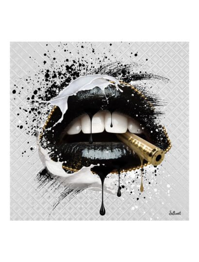 Tirage d’art "Bouche Balle Love" – Sylvain Binet