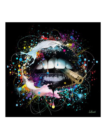 Tirage d’art "Bouche Balle Pop" – Sylvain Binet