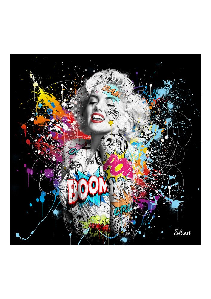 Tirage d’art "Marilyn Color" – Sylvain Binet