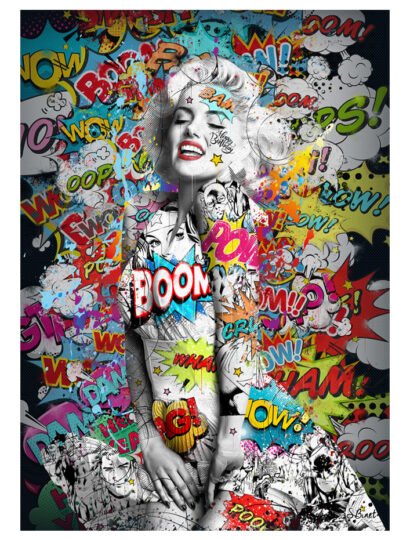 Tirage d’art "Marilyn Pop" – Sylvain Binet