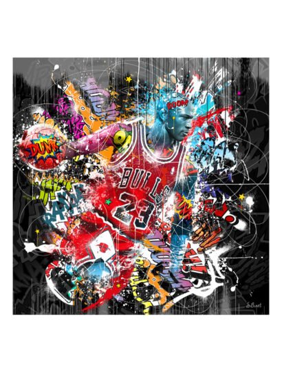 Tirage d’art "Michael Jordan" – Sylvain Binet