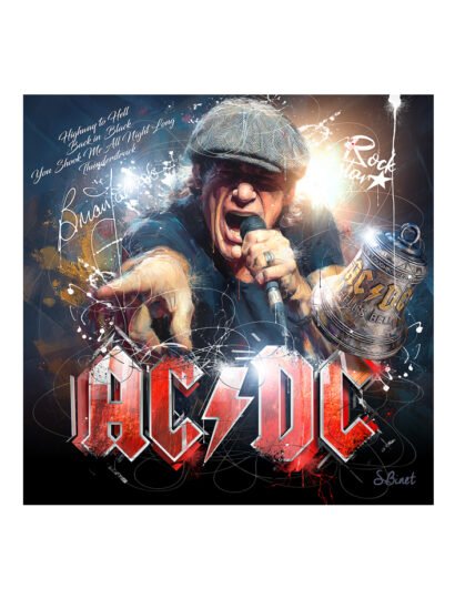 Tirage d’art "AC/DC" – Sylvain Binet