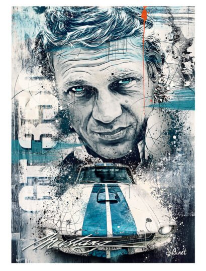 Tirage d’art "Mustang 350 GT" – Sylvain Binet
