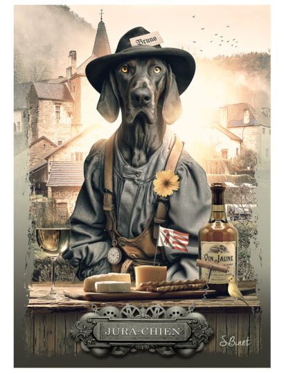 Tirage d’art "Jura-Chien" – Sylvain Binet