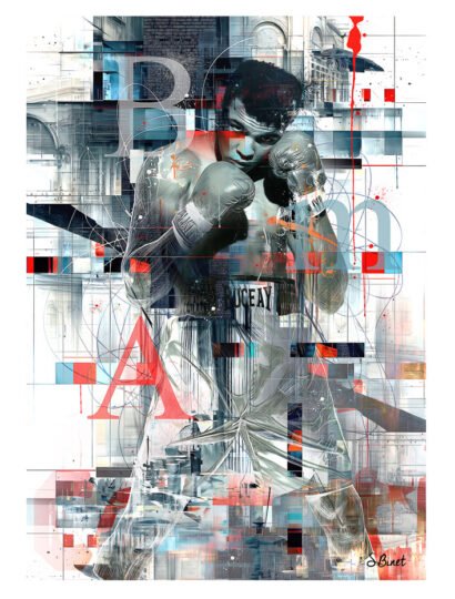 Tirage d’art "Mohamed Ali" – Sylvain Binet